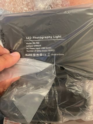 Foco LED camara - Foco para fotografia Iluminación