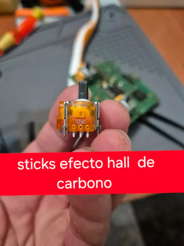 sticks TMR Carbono magnético reparación mando ps5