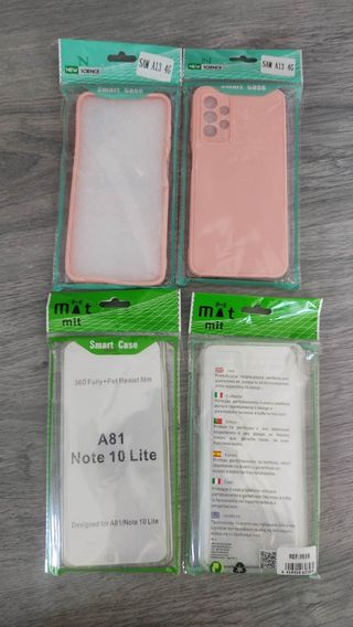 Carcasas Samsung A13 4G y A81