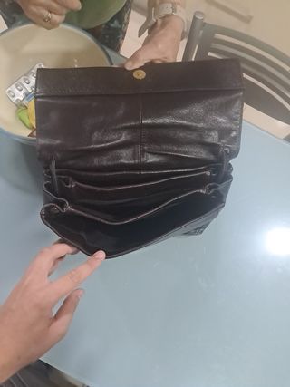 Bolso Adolfo Domínguez marrón