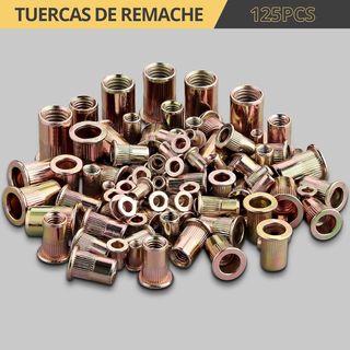 Pistola Remachadora M3-M10 + 125 rebites