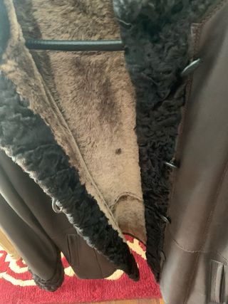 Chaqueta piel marrón astracán 40/42