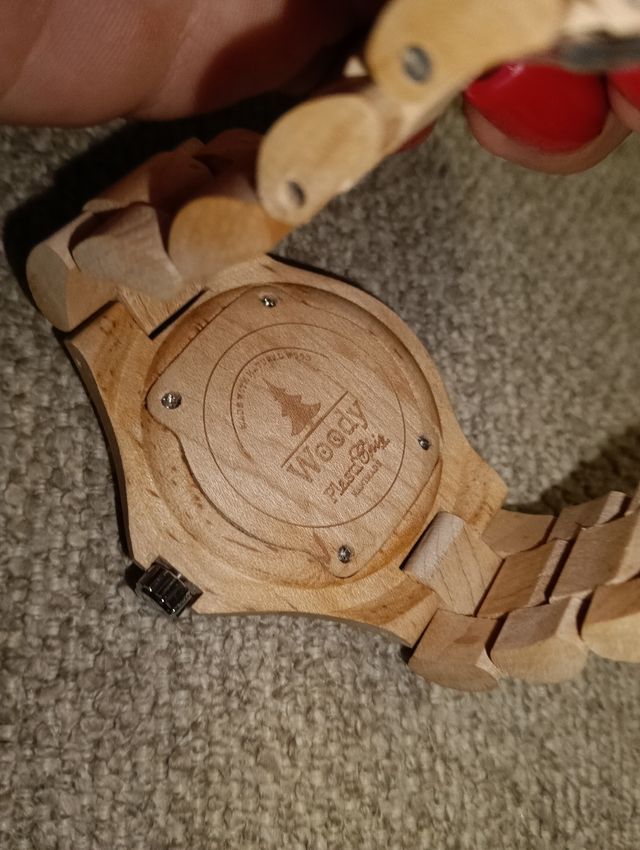 Orologio Woody -Plast Chic