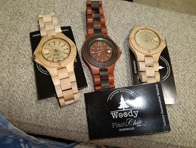 Orologio Woody -Plast Chic
