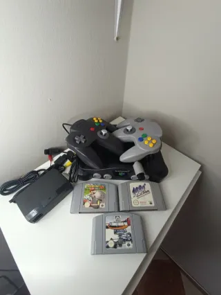 Nintendo 64. Mario Kart +otros juegos multijugador