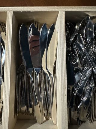 Posate LANDHAUS Iris Inox