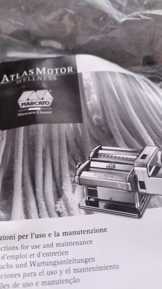Máquina pasta Marcato Atlas Motor