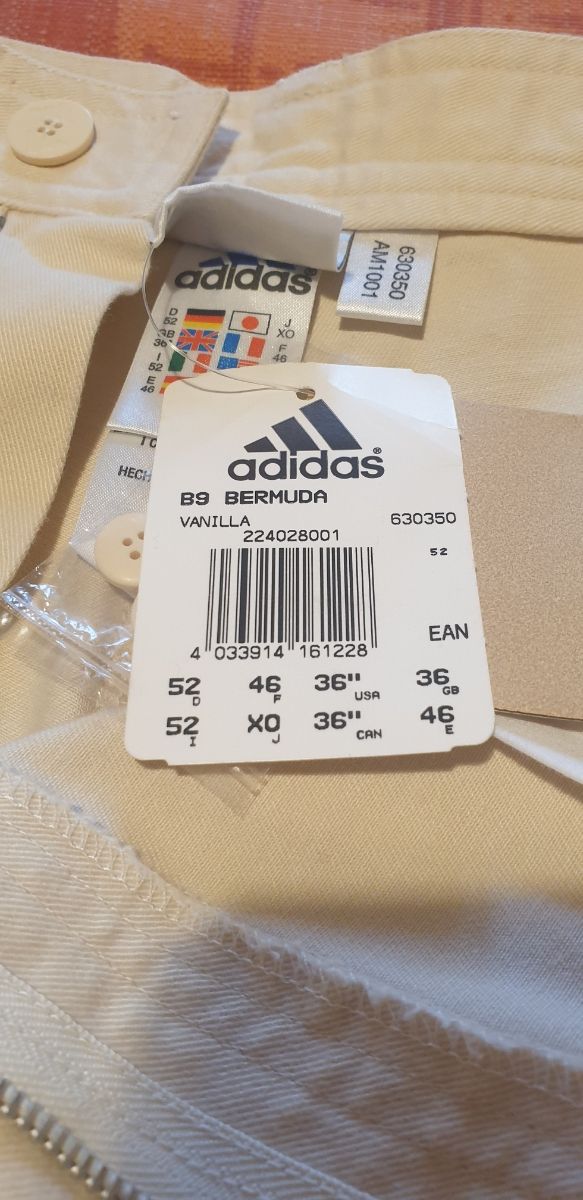 Bermuda Adidas Beige - Taglia 46