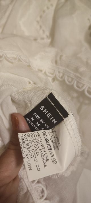 Falda blanca ibicenca - NUEVA