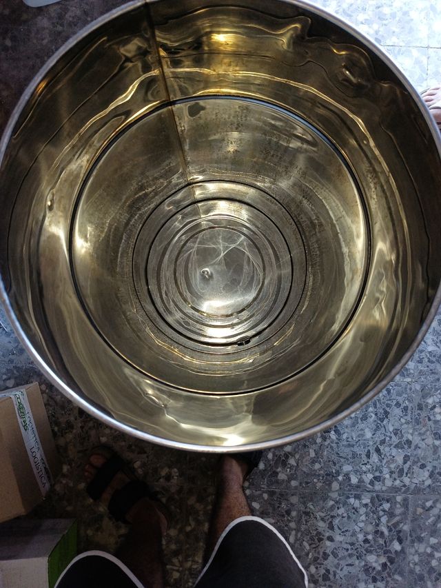 Fusto acciaio inox - 150L