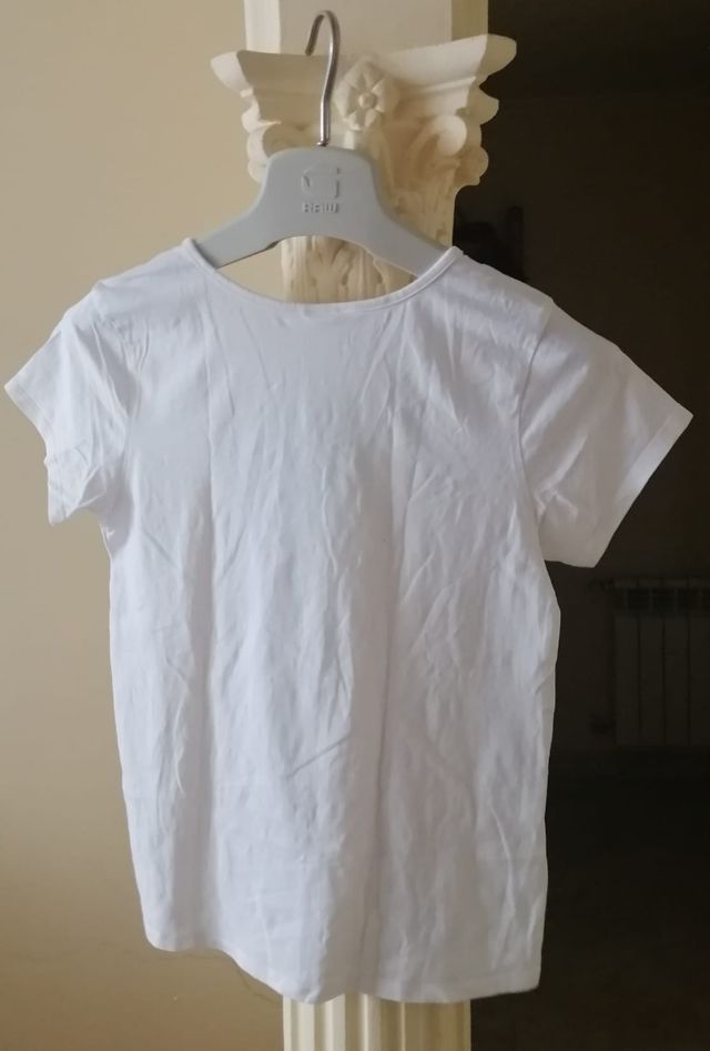 Camiseta niña colores arcoiris