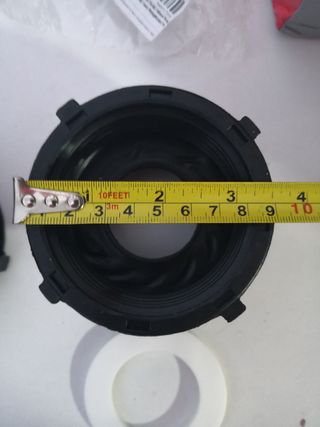 Racor adaptador tubería PVC