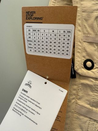 Pantalón trekking mujer The North Face beige