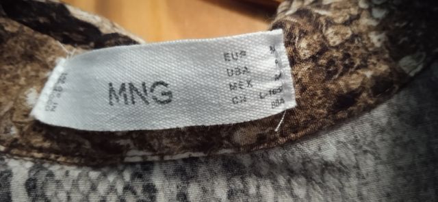 Vestido serpiente MN´G talla M