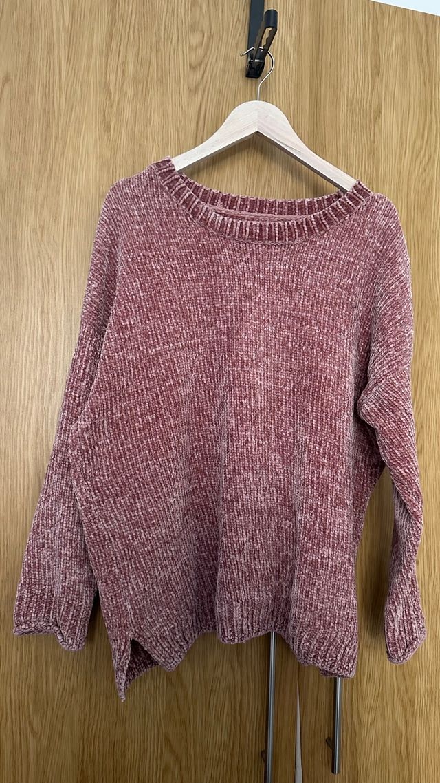 Jersey Stradivarius rosa talla S