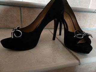 Sandali made in Italy Aldo Castagna neri eleganti