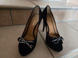 Sandali made in Italy Aldo Castagna neri eleganti