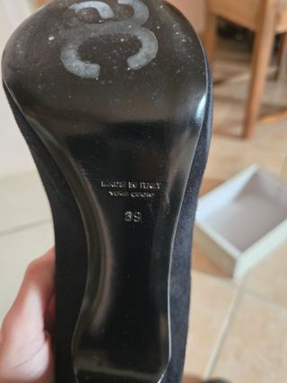 Sandali made in Italy Aldo Castagna neri eleganti