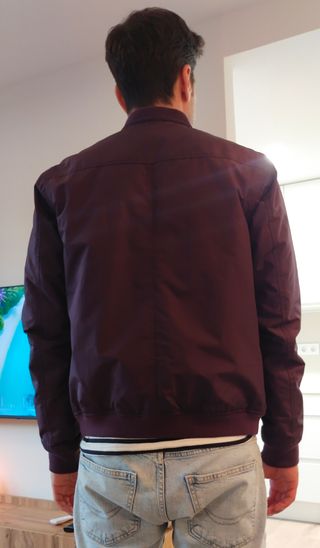 Chaqueta bomber Elvine morada