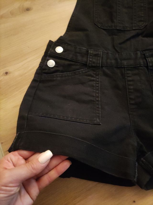Peto corto negro niña 9-10 años