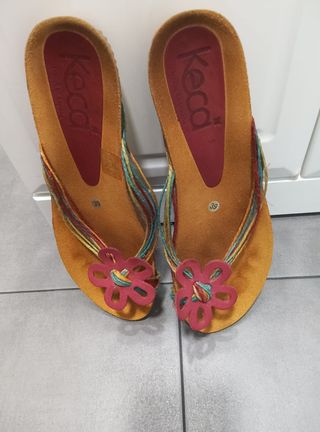 Sandalias piel 