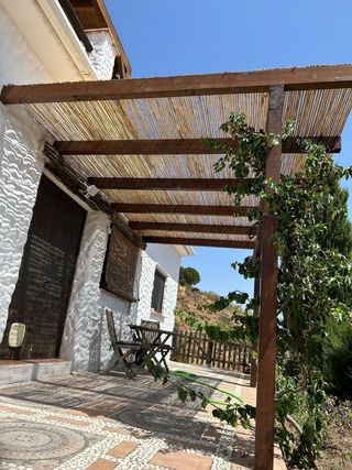 Pérgola cañizo  oferta 6x3 adosada 1950€