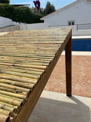 Pérgola adosada a pared  oferta 6x3  2500€