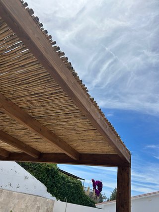 Pérgola adosada a pared  oferta 6x3  2500€