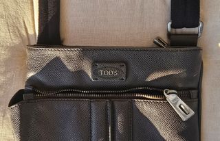 Bandoliera in Pelle Tod's Marrone Uomo