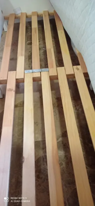 Cama infantil Ikea extensible blanca