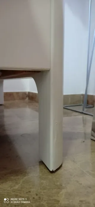 Cama infantil Ikea extensible blanca