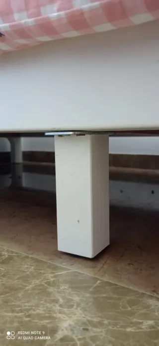 Cama infantil Ikea extensible blanca