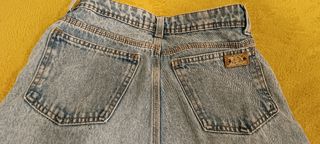 Calças de ganga RARIZA cintura subida