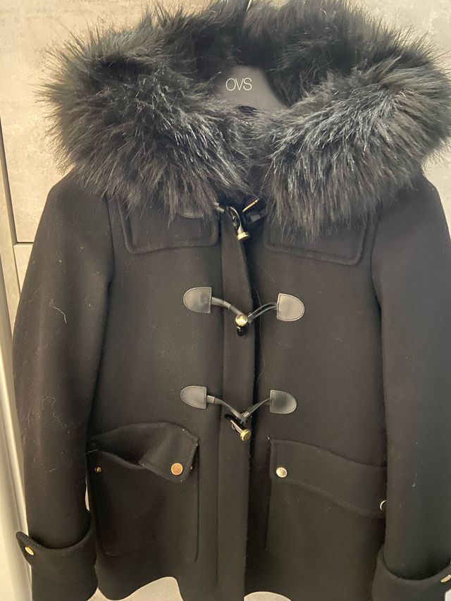 Cappotto Zara donna tg S nero