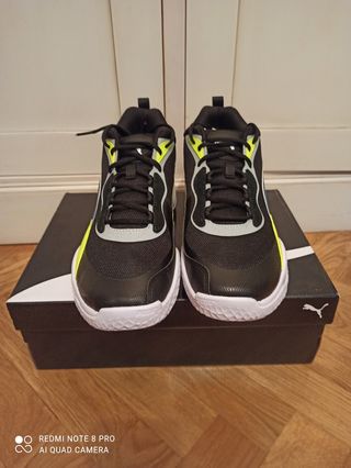 Zapatillas Puma Playmaker Pro - Negras Multicolor