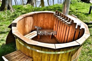 JACUZZI EXTERIOR DE MADERA ARTESANAL ¡OFERTA!