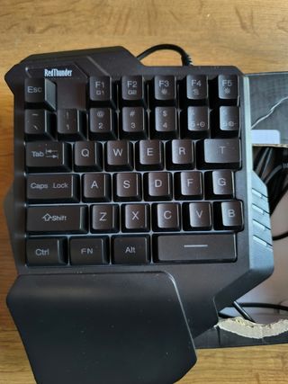 Teclado y ratón RedThunder gaming RGB