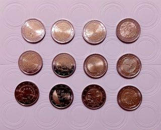 12 Monedas 2€ Eslovenia