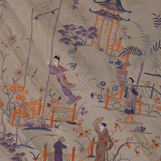 Manton de Manila antiguo cantones