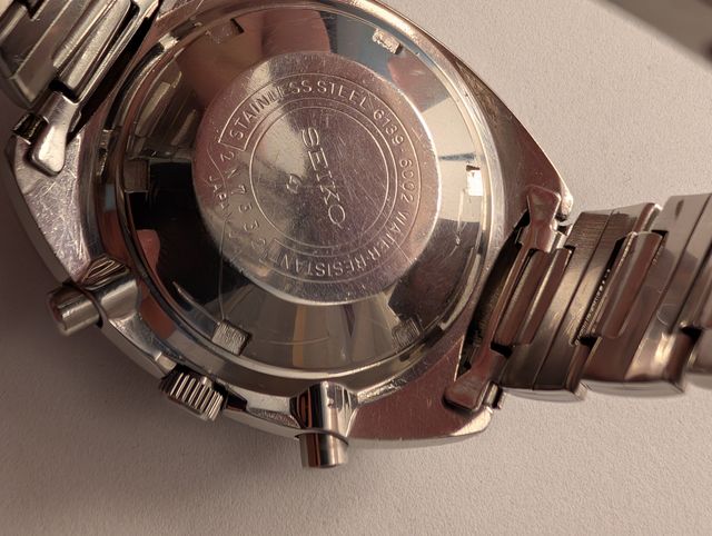 Seiko Pogue 6139-6002 Un solo Dueño, Revisado