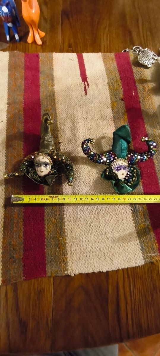 Vintage anni '60 Art Deco  N. 2 teste calamita