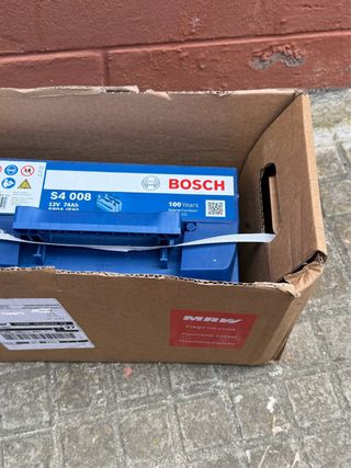 Batería Bosch S4008 74Ah NUEVA