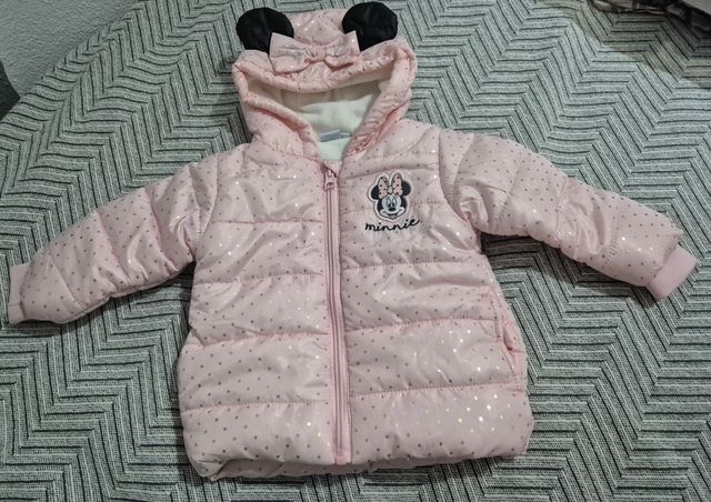 Abrigo Minnie bebé 6 meses
