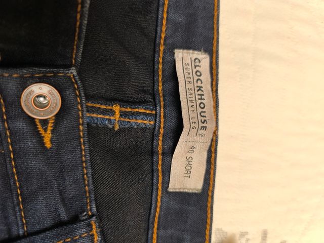 2 Vaqueros Ajustados - Azul