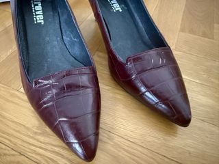 Tacones Strover granate tacón