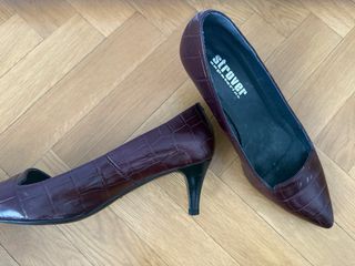 Tacones Strover granate tacón