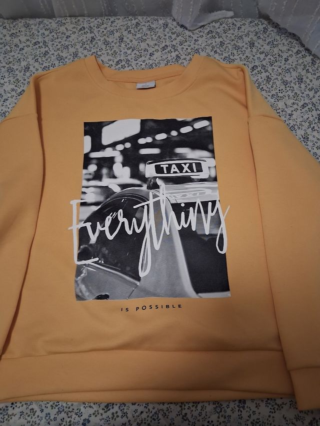 Sudadera Only amarilla - Talla L