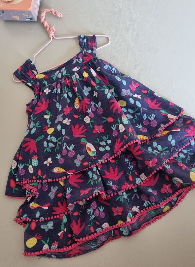 Vestido marca Catimini talla 3 años, de tirantes, 