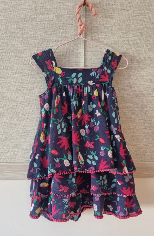 Vestido marca Catimini talla 3 años, de tirantes, 