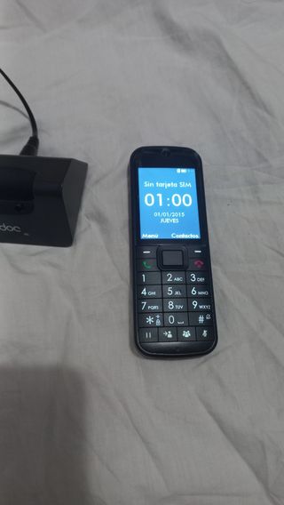 Teléfono inalámbrico ADOC - Negro